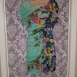 Floral print midi dress by Hot & Delicious  (L)